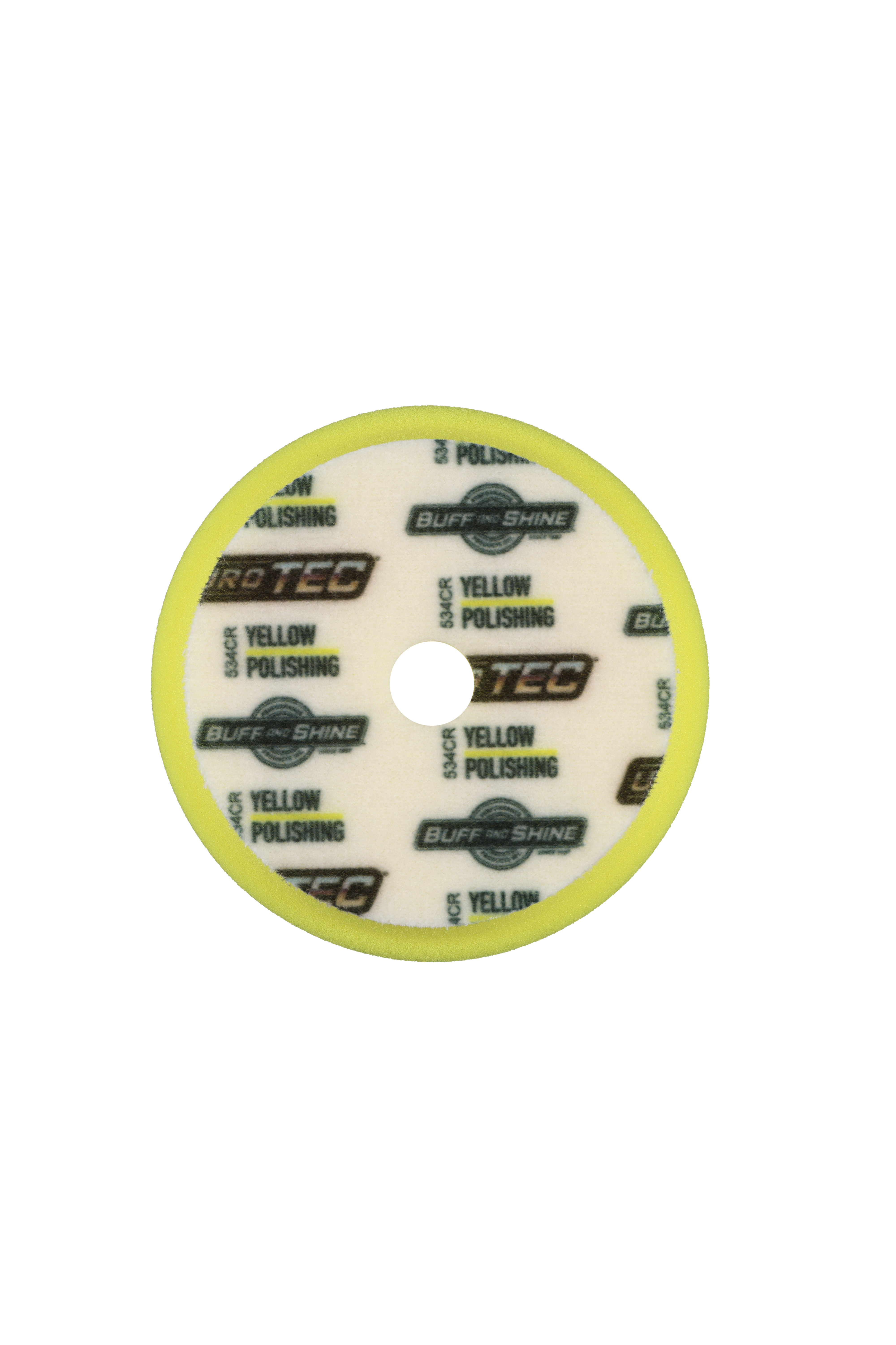 [URO-TEC] Wool Polishing Pad - Dark Yellow Foam Polishing Pad