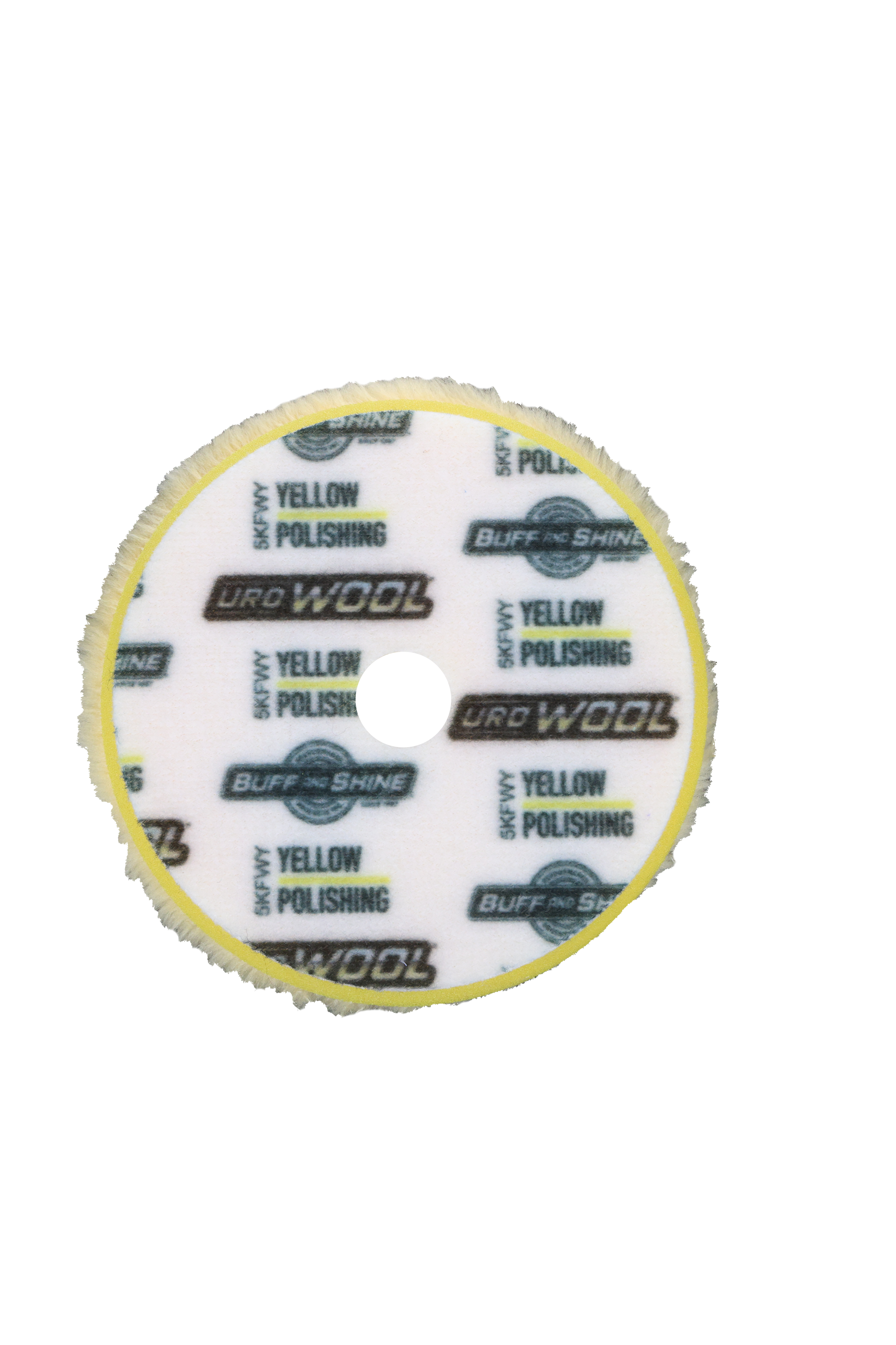 [URO-WOOL] Wool Polishing Pad - Yellow Wool