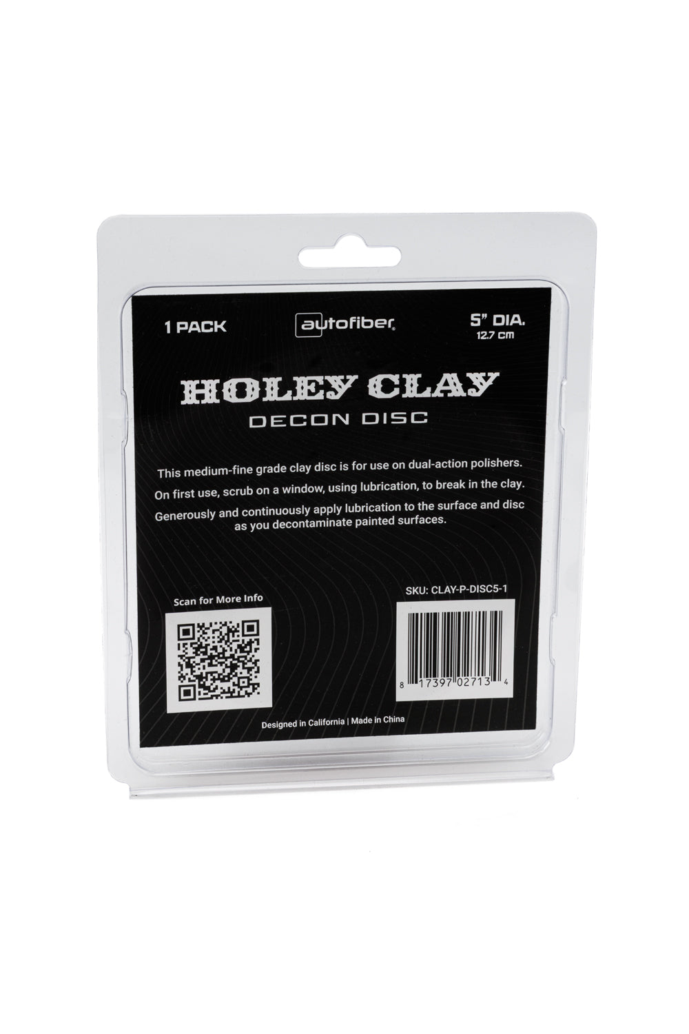 [Holey Clay Disc] Decontamination Pad for Polishers - 1 pack