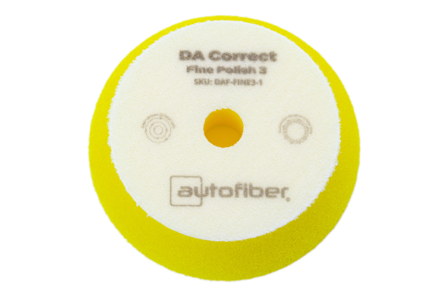 Autofiber DA Pads Pad [DA Correct] Fine Polish Foam Pad 3.1"