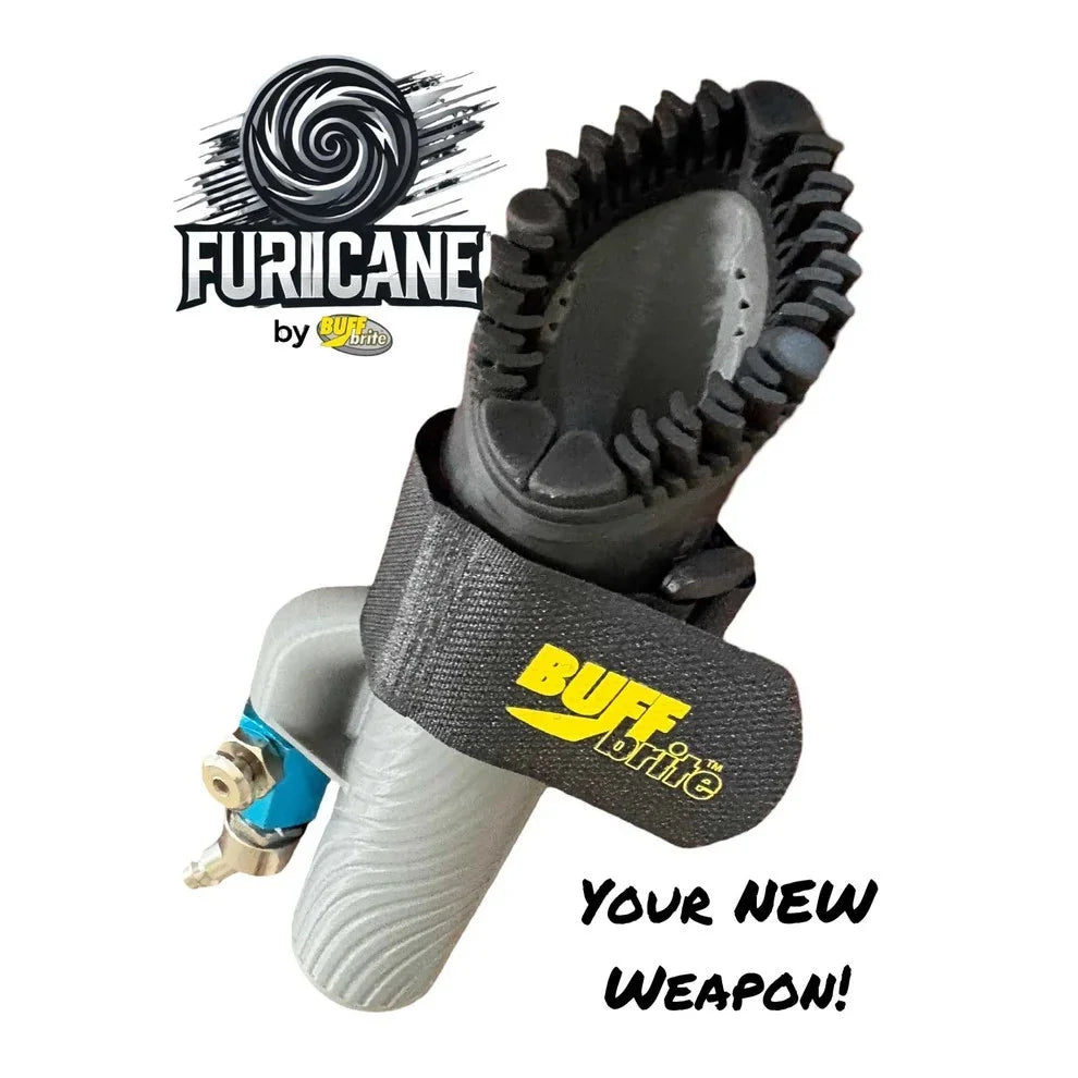 Furicane - Air Powered Scrub Brush
