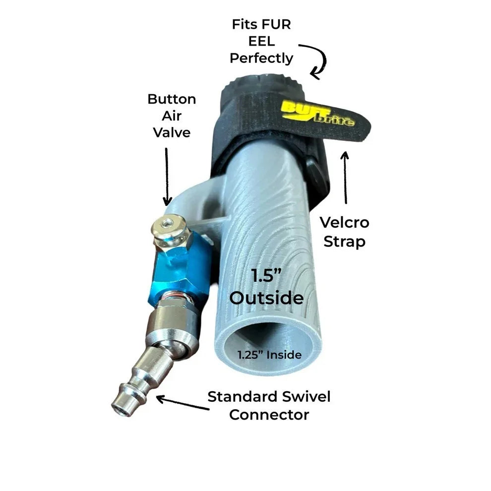 Furicane - Air Powered Scrub Brush