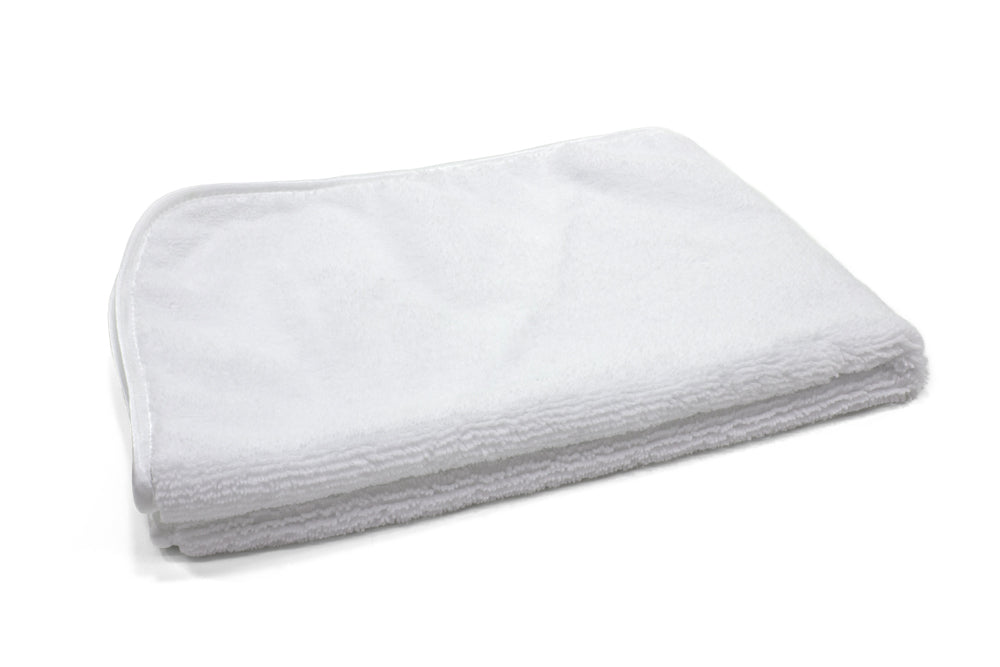 Real Clean 16x16 300GSM Premium Black Microfiber Towels (Pack of 10)