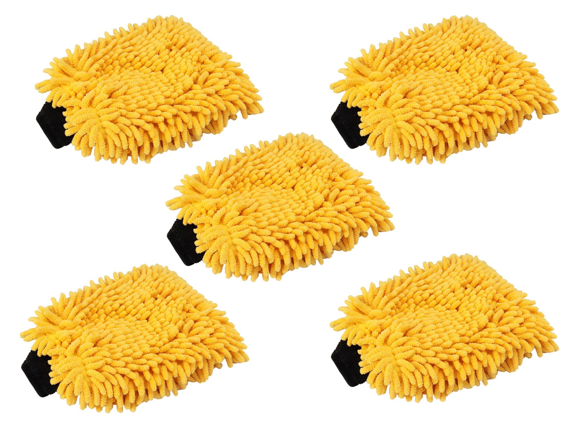 [Noodle Mitt] Microfiber Car Wash Mitt (7 in. x 9 in.) - 5 pack