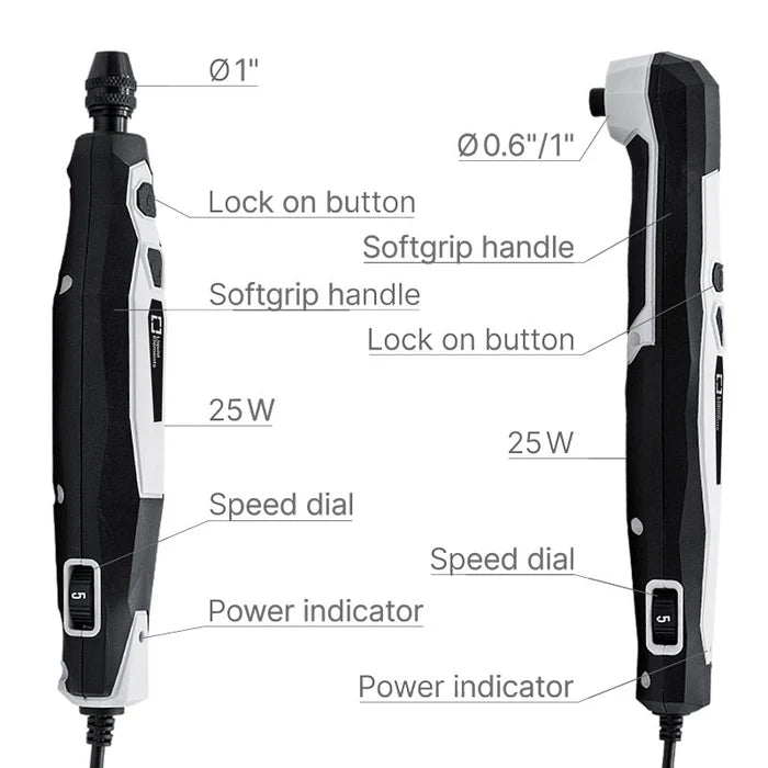 Liquid Elements A800 - Mini cordless polishing machine KIT