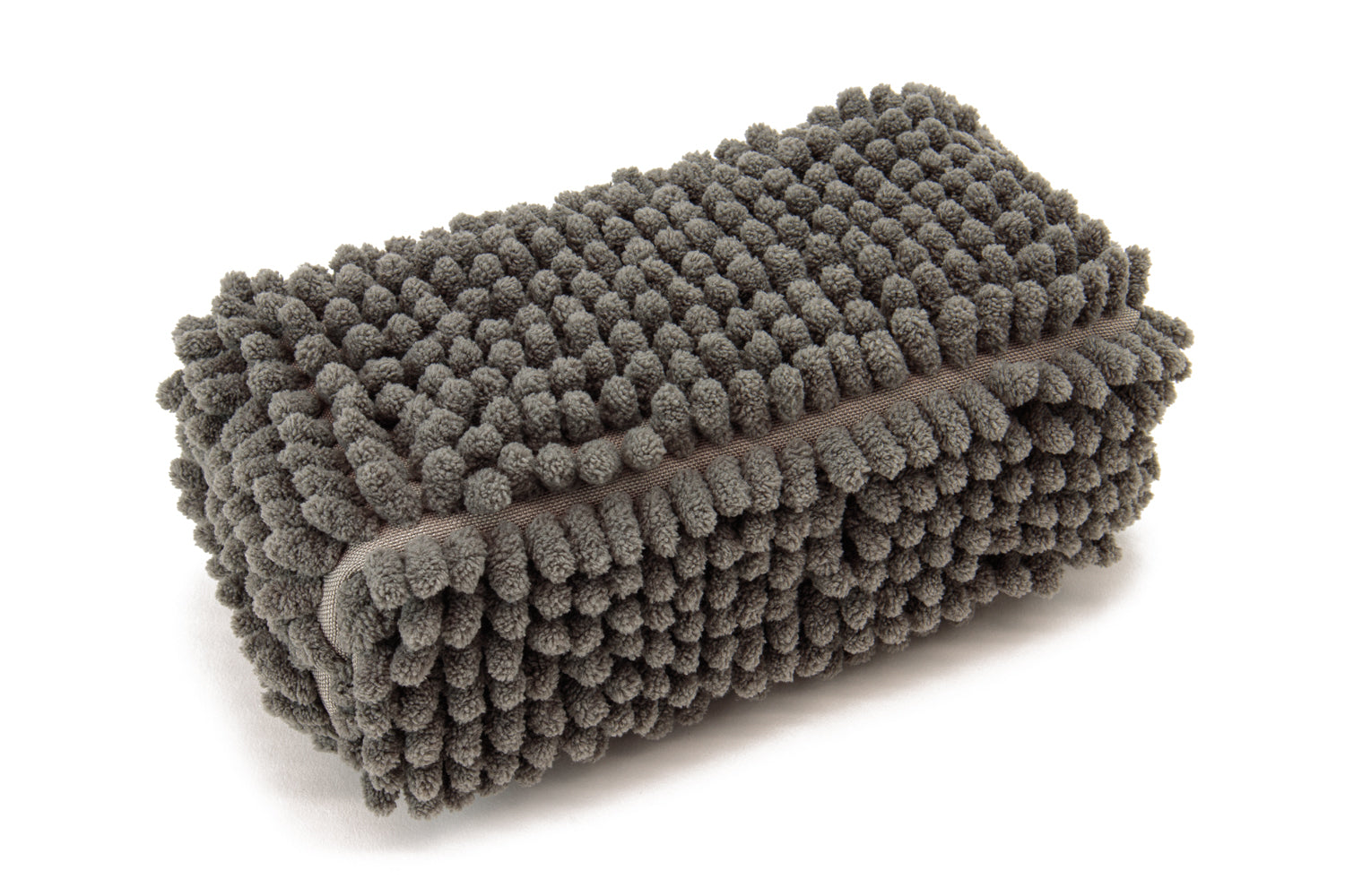 [Stubbie Noodle] Microfiber Car Wash Sponge (7.5" x 3.5" x 3") Gray - 1 pack