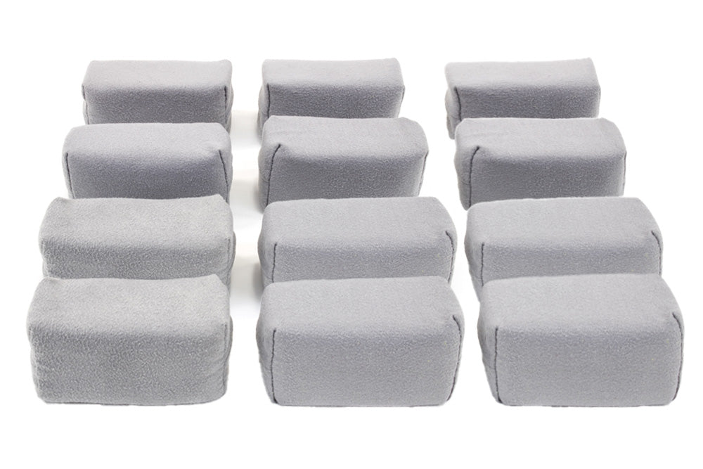[Appli-Coat] Microfiber Ceramic Coating Applicator Pad (3 in. x 1.5 in. x 1.5 in.) 12 pack