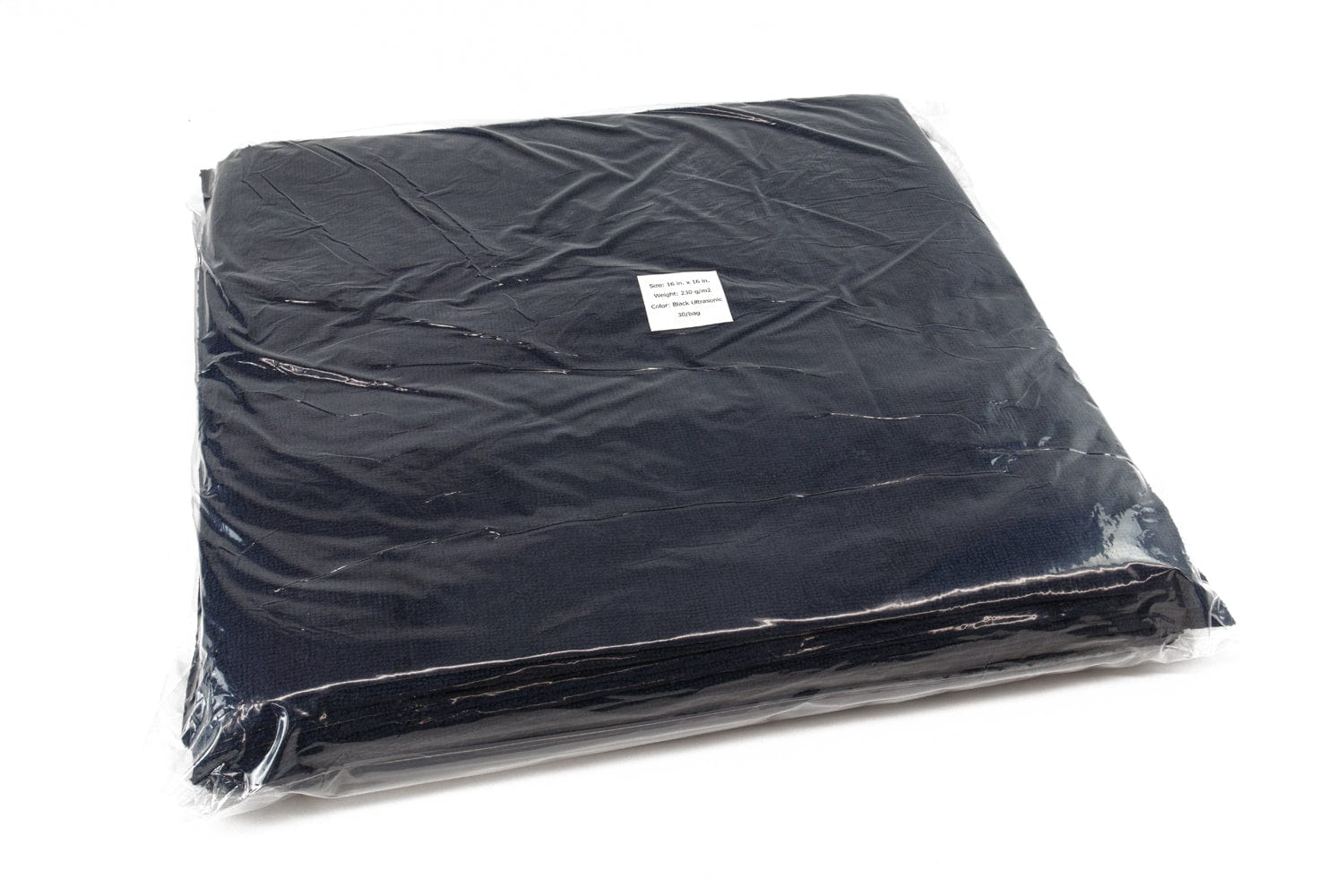 Autofiber Bulk Towel FULL CASE [Utility 230v] Lightweight Edgeless Microfiber Cleaning Towel 16"x16" - Vacuum Packed 30/bag - 300/case