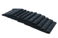 Autofiber Black / Edgeless [Utility 300] All-Purpose Edgeless Microfiber Towel (16 in x 16 in., 300 gsm) 10pack