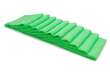 Autofiber Towel Lime [Utility 350S] All Purpose Microfiber Towel 350gsm 16"x16" - 10 pack