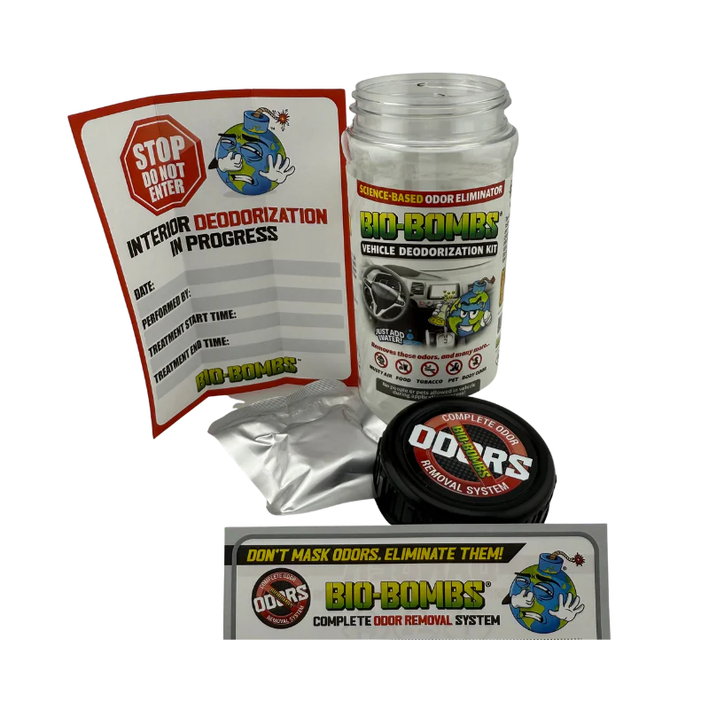 Bio-Bombs Vehicle Deodorization Kit (Car Odor Bomb)