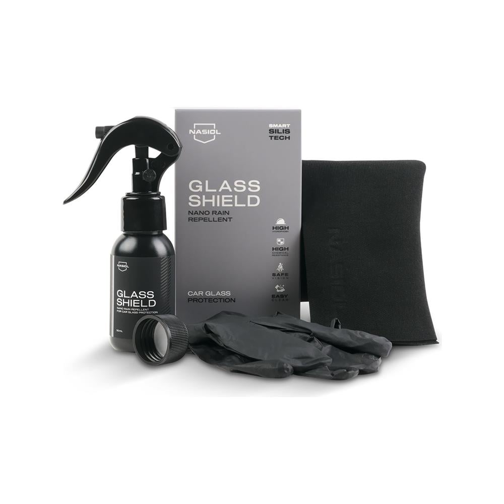 Nasiol Glass Shield - Nano Rain Repellent-Glass Surface Ceramic Coating Spray
