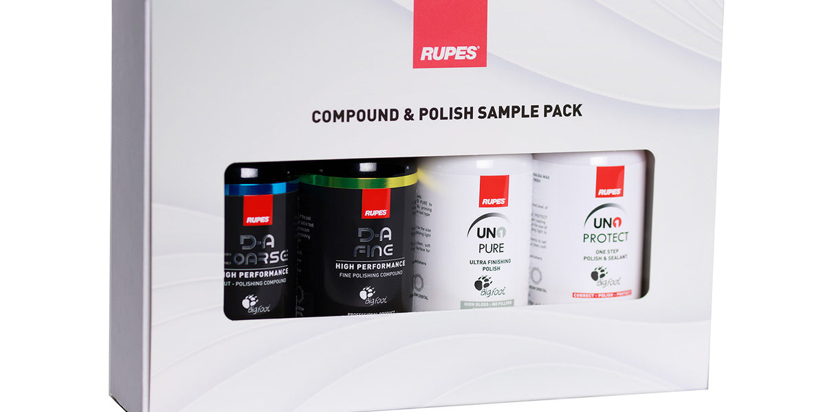 RUPES Compound and Polish Sample Kit | Super Detail