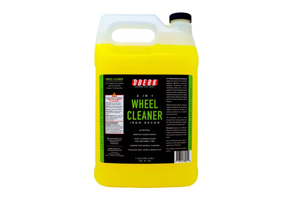 Oberk Chemical Gallon 2 in 1 Wheel Cleaner and Iron Remover
