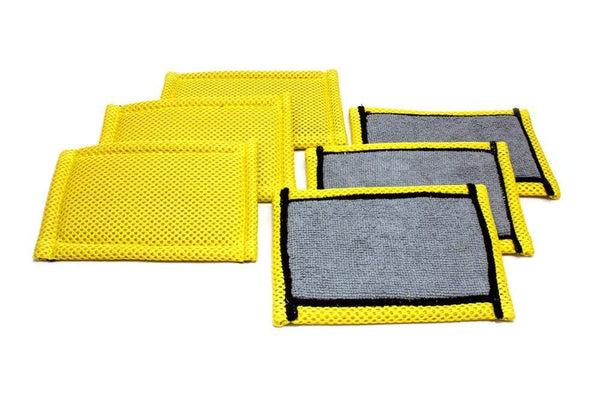  Autofiber Scrub Ninja Max - Interior Scrubbing Sponge - 3 Pack  : Automotive