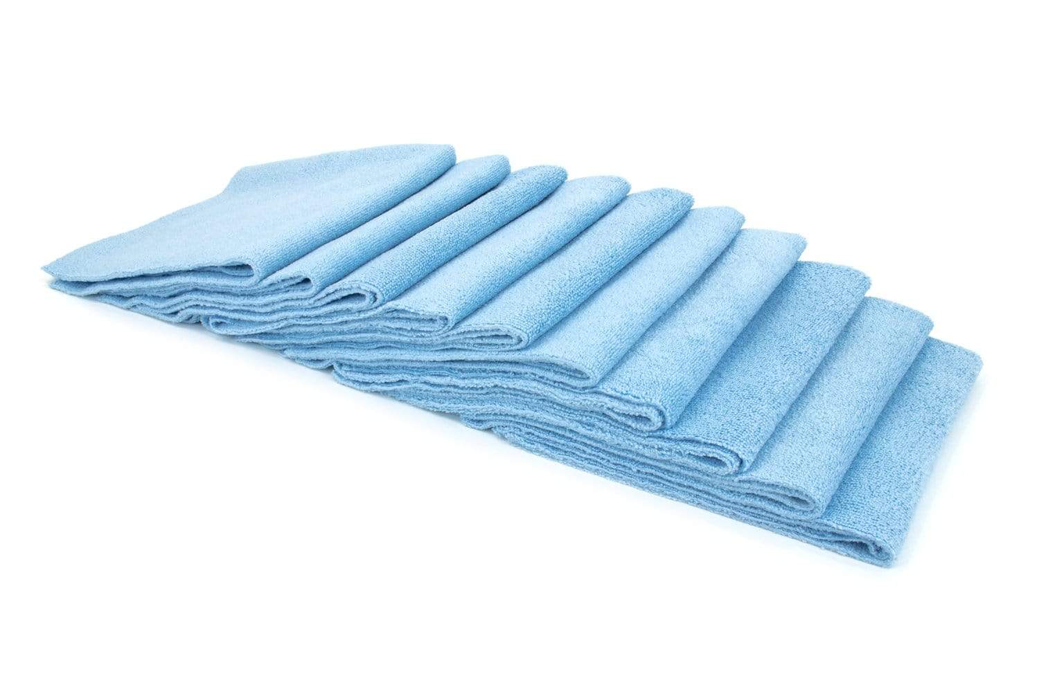 Autofiber Towels Blue [Utility 70.30] Premium Edgeless Multi Task Detailing Towel (16 in. x 16 in., 300 gsm) - 10 pack