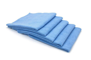 Autofiber Towel Blue [Buffmaster] Microfiber Polish and Buffing Towel (16 in. x 16 in., 400 gsm) - 5 pack