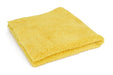 Autofiber Towel Yellow [Korean Plush 350] Edgeless Detailing Towels (16 in. x 16 in. 350 gsm) 6 pack
