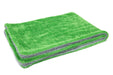 Autofiber Towel Green/Gray Dreadnought - Microfiber Car Drying Towel (20 in. x 30 in., 1100gsm) - 1 pack