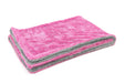 Autofiber Towel Pink/Gray Dreadnought - Microfiber Car Drying Towel (20 in. x 30 in., 1100gsm) - 1 pack
