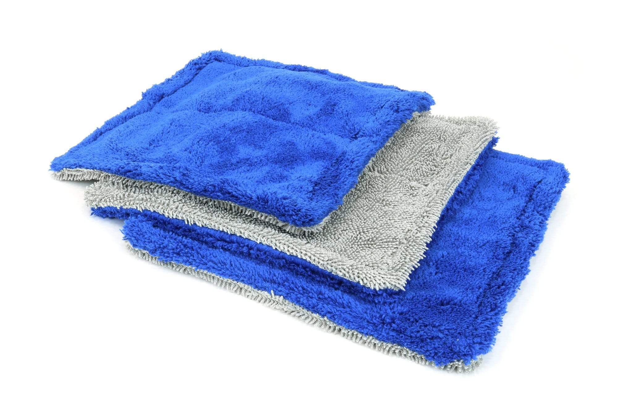 Autofiber Towel Blue Amphibian Mini - Microfiber Glass Towel (8 in. x 8 in., 1100gsm) - 3 pack